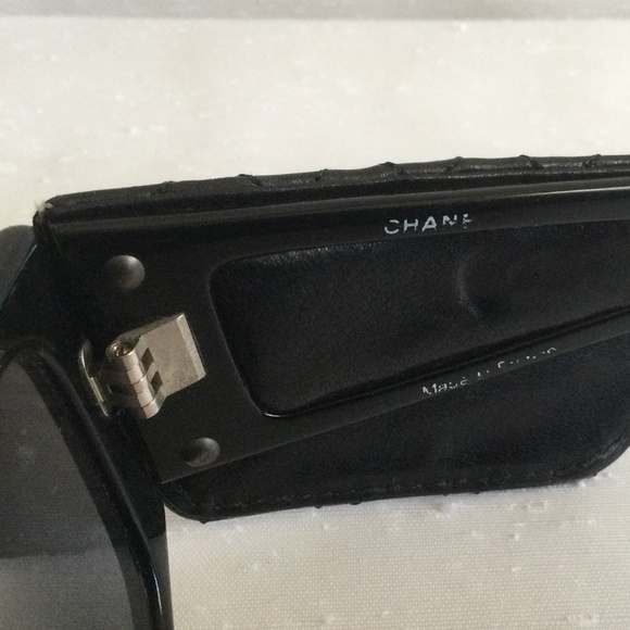 Vintage Chanel Quilted Sunglasses 1988 main image 13